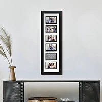 6 Opening 32.5" x 9" Collage Frame with Double Mat by Studio Décor®