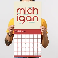 TF Publishing 2024 Home: Michigan Wall Calendar