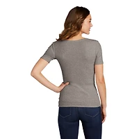 District® V.I.T.™ Women's Rib Scoop Neck T-Shirt