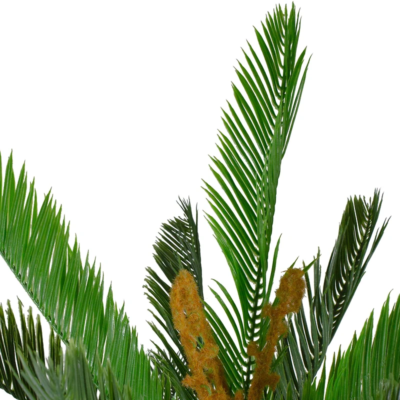 5ft. Potted Two Tone Green Cycas Artificial Floor Plant