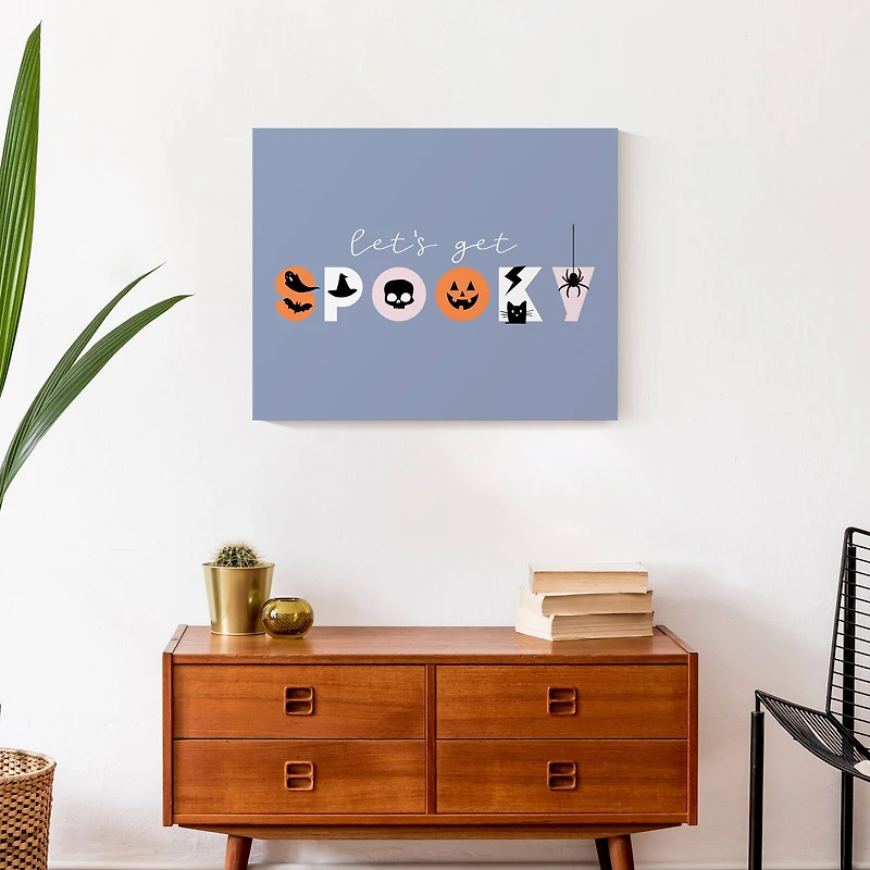 Let's Get Spooky Canvas Wall Art