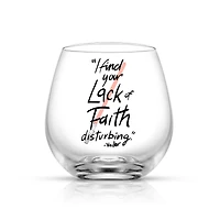 JoyJolt® Star Wars™ 15.oz. New Hope Darth Vader Red Lightsaber Stemless Drinking Glass, 2ct.