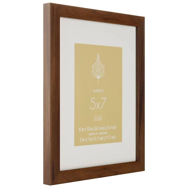 8 Pack: Rustic 5" x 7" Frame with Mat, Aspect by Studio Décor®