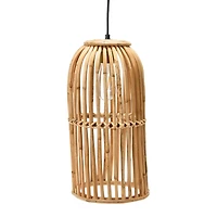Hello Honey® Woven Bamboo Ceiling Light
