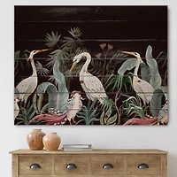 Designart - Chinoiserie With Birds and Peonies III