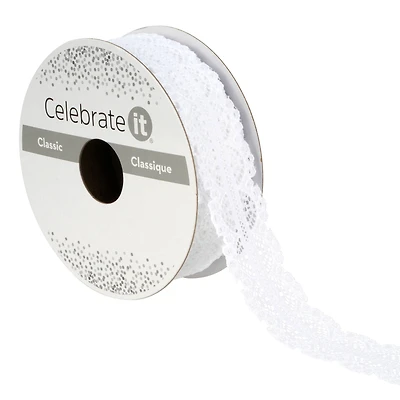 12 Pack: 7/8" x 3yd. Circle Lace by Celebrate It®