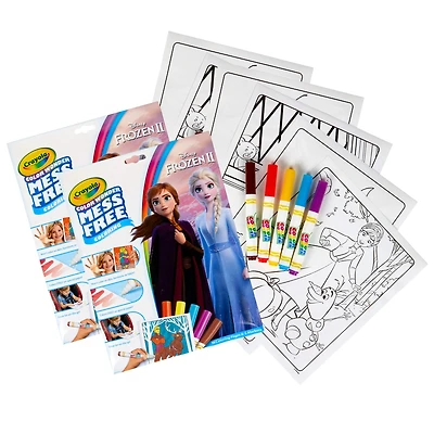 9 Packs: 2 ct. (18 total) Crayola® Color Wonder® Frozen 2 Mess Free Coloring Pad & Markers