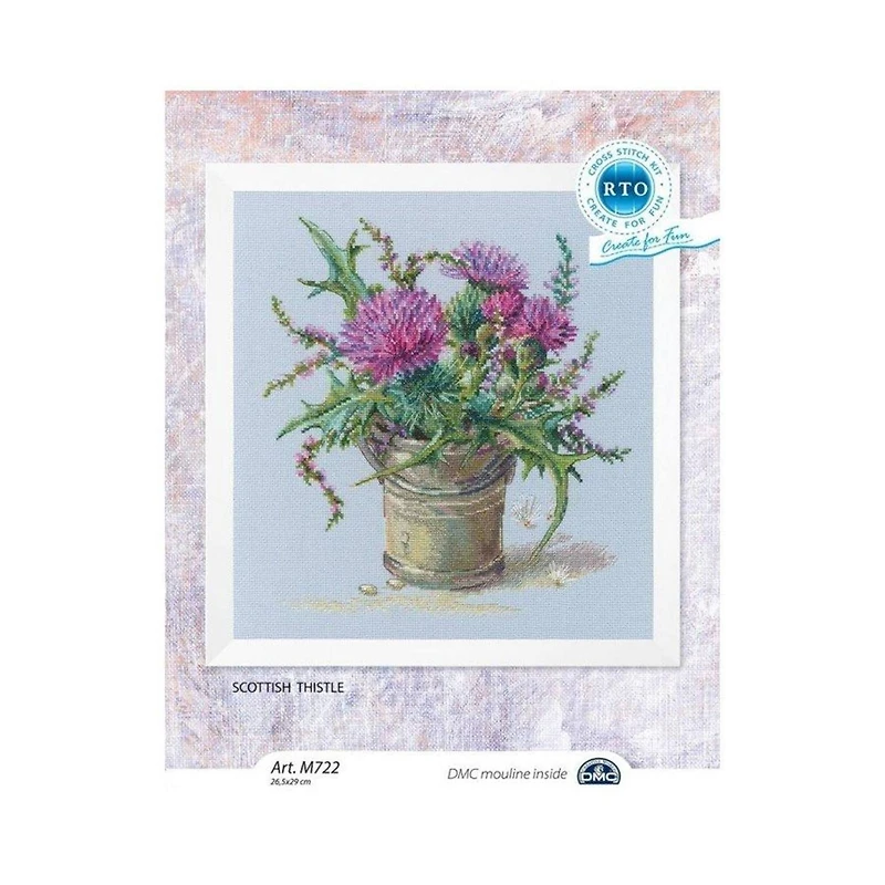 RTO Scottish Thistle Cross Stitch Kit