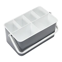 Hello Honey® 6-Compartment Metal Caddy with Handle