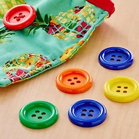 1.375" Primary Buttons, 6ct. by Loops & Threads™
