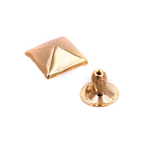 Assorted Gold Leather Rivet Mix by Bead Landing™