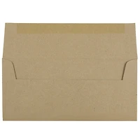 JAM Paper #10 Business Premium Brown Kraft Straight Flap Envelopes, 50ct. 