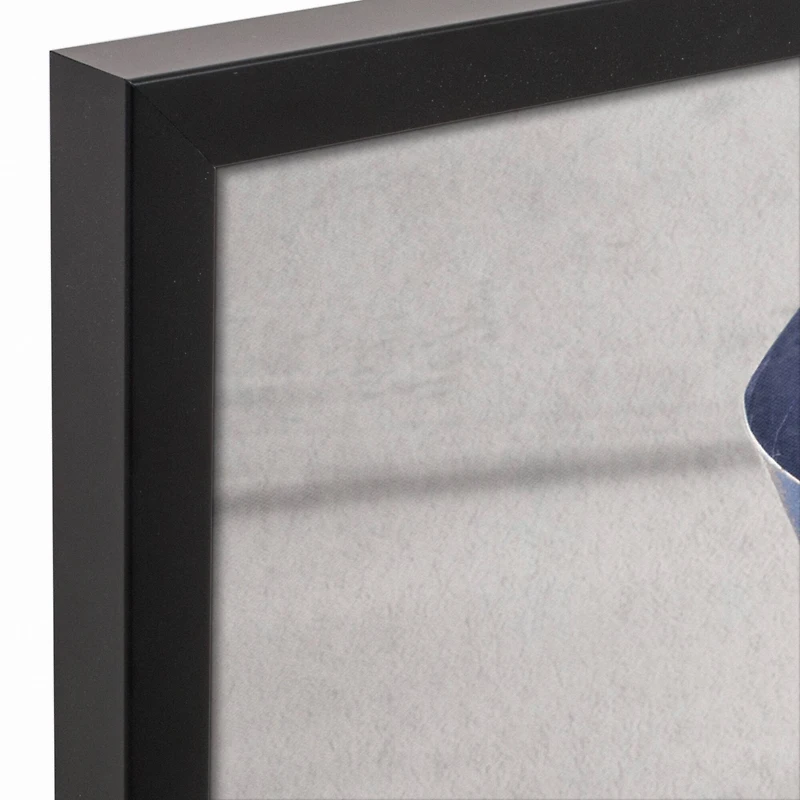 American Pinwheel Black Framed Canvas