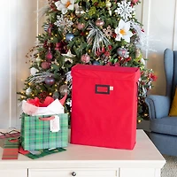 Santa's Bag Gift Bag Organizer & Tissue Paper Storage Box