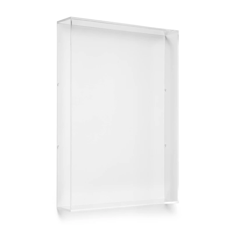Wexel Art 2" UV Grade Clear Acrylic Backless Shadowbox Lid