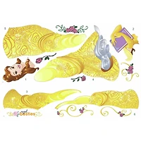 RoomMates Disney Princess Sparkling Belle Peel & Stick Giant Decals