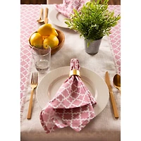 Rose Lattice Tablecloth 60" x 84"
