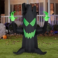 7ft. Lightshow Airblown® Inflatable Halloween Micro Lights Spooky Tree
