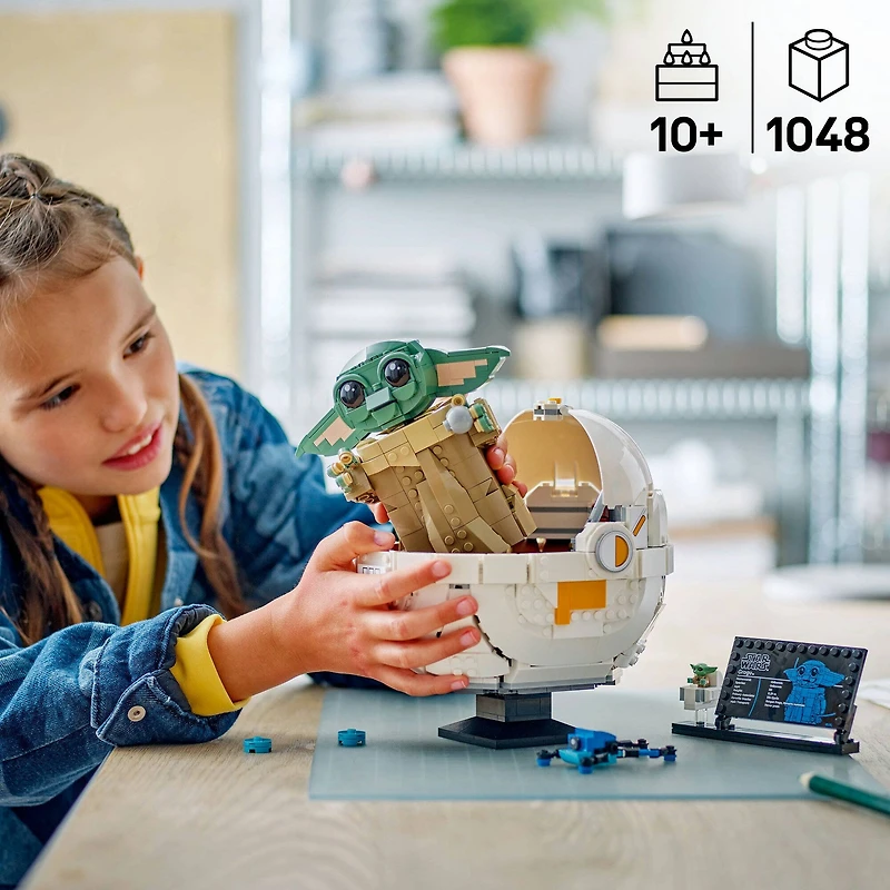 LEGO® Star Wars: The Mandalorian™ Grogu™ with Hover Pram, Buildable Figure 75403