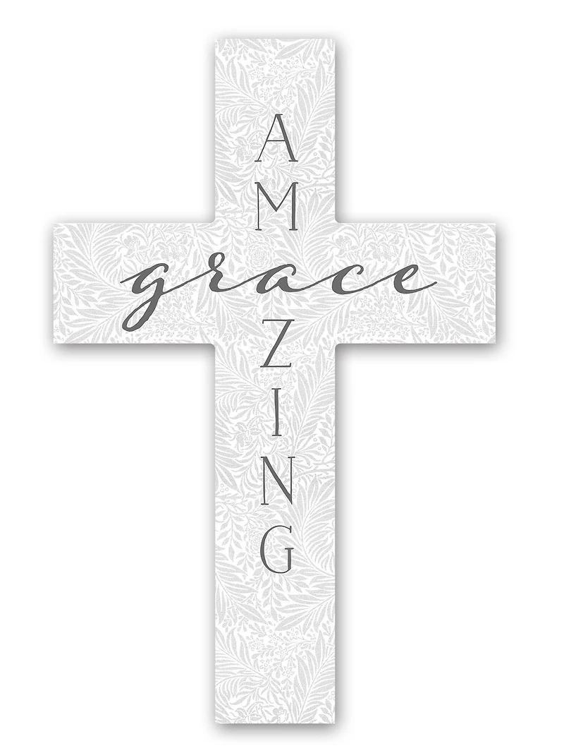16" Amazing Grace Cross