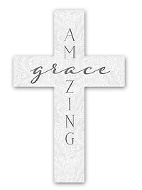 16" Amazing Grace Cross