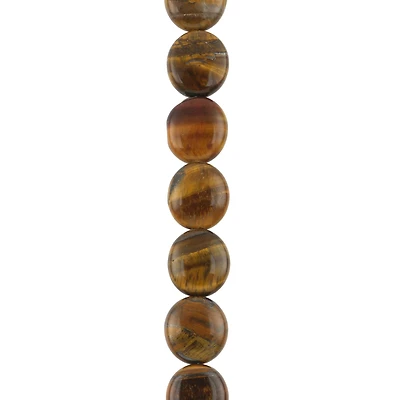 Tiger's Eye Oval Beads, 16mm by Bead Landing™