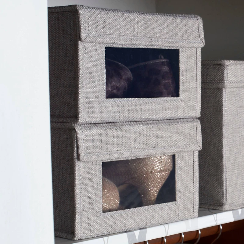 Household Essentials Drop Front Shoe Box