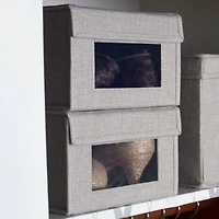 Household Essentials Drop Front Shoe Box