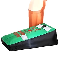 Airflowz Inflatable Santa & Reindeer Playing Cornhole