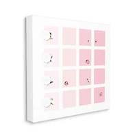 Stupell Industries Pink Abstract Summer Pool Fun Wall Art