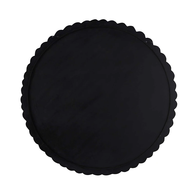 Gold Wood Carved Radial Plate Wall Decor 47" x 2" x 47"