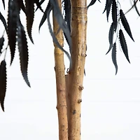 4ft. Artificial Halloween Black Willow Tree