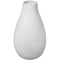 20" Modern Teardrop Ceramic Vase