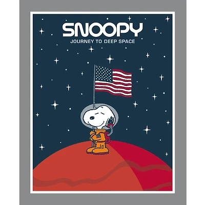 Peanuts® Snoopy in Space Cotton Fabric