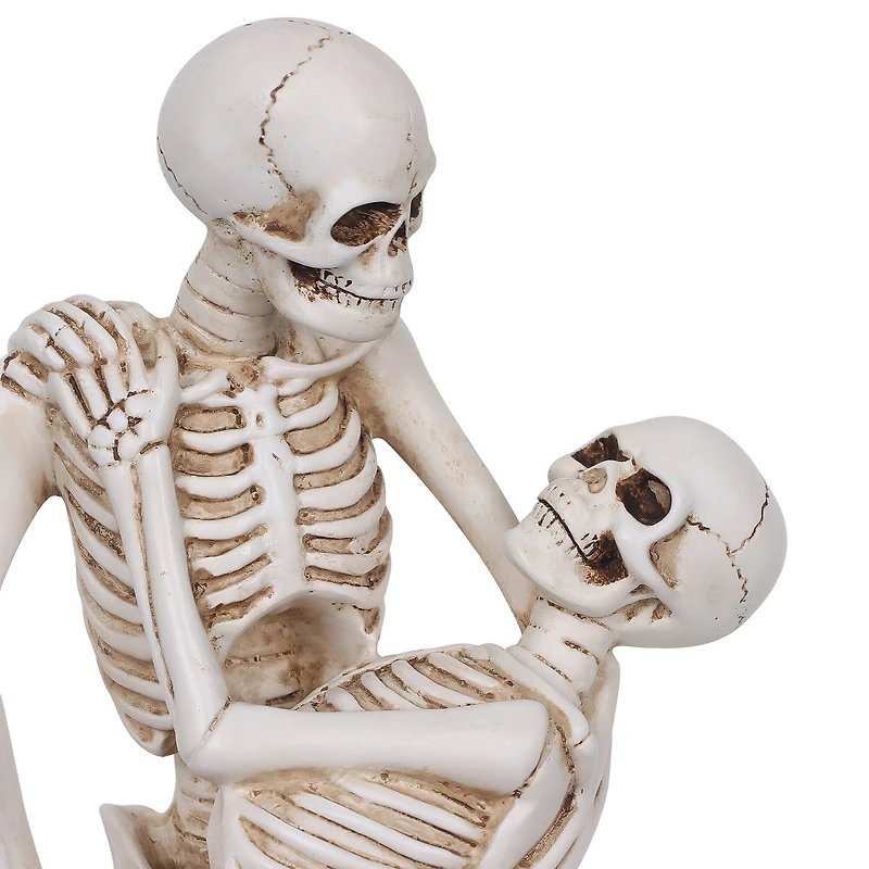 9.5" Skeleton Couple Hug Tabletop Décor by Ashland®
