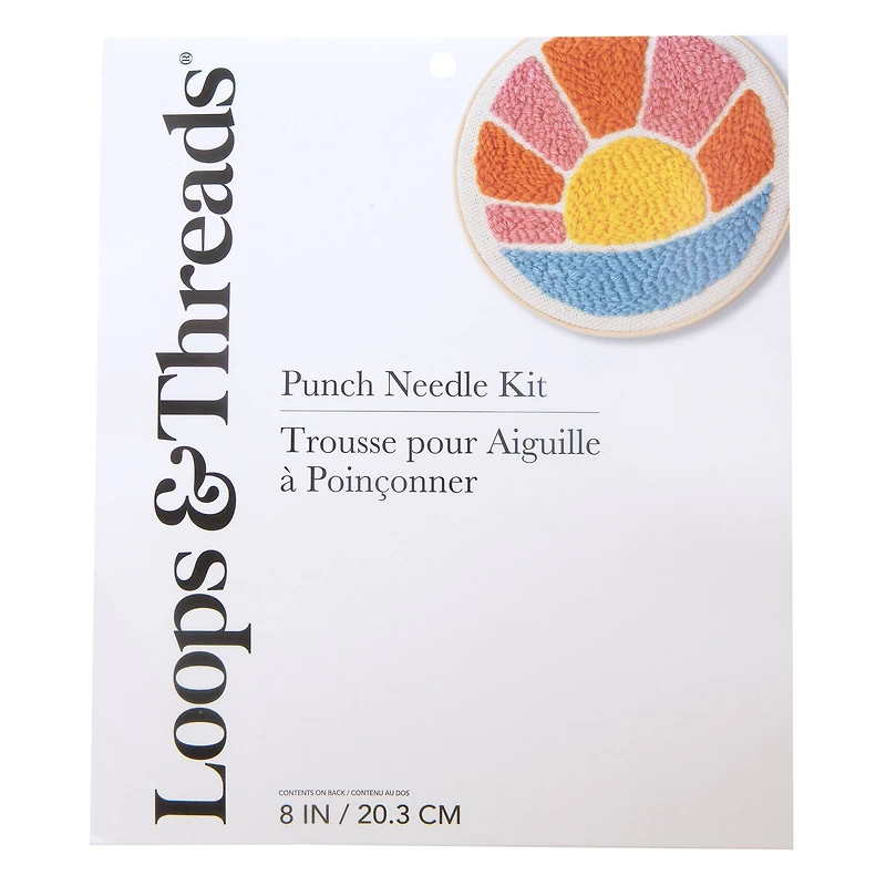 Sunrise Punch Needle Kit by Loops & Threads®