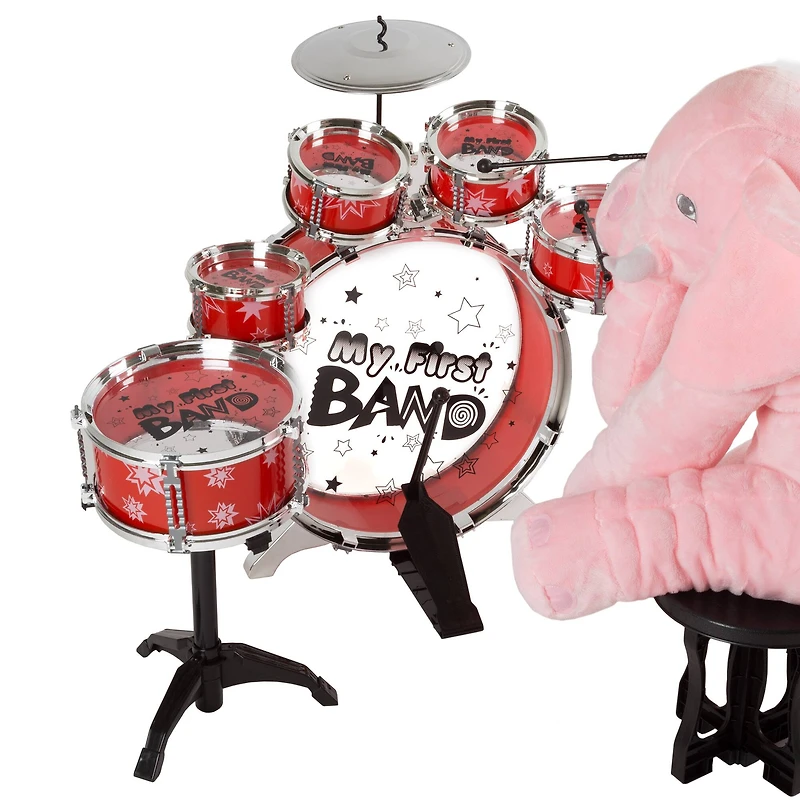 Toy Time Toy Drum Set for Kids