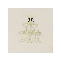 24 Packs: 20 ct. (480 total) Champagne Tower Beverage Napkins by Celebrate It™
