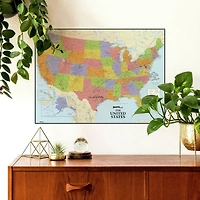 RoomMates Dry Erase US Map Peel & Stick Wall Decal