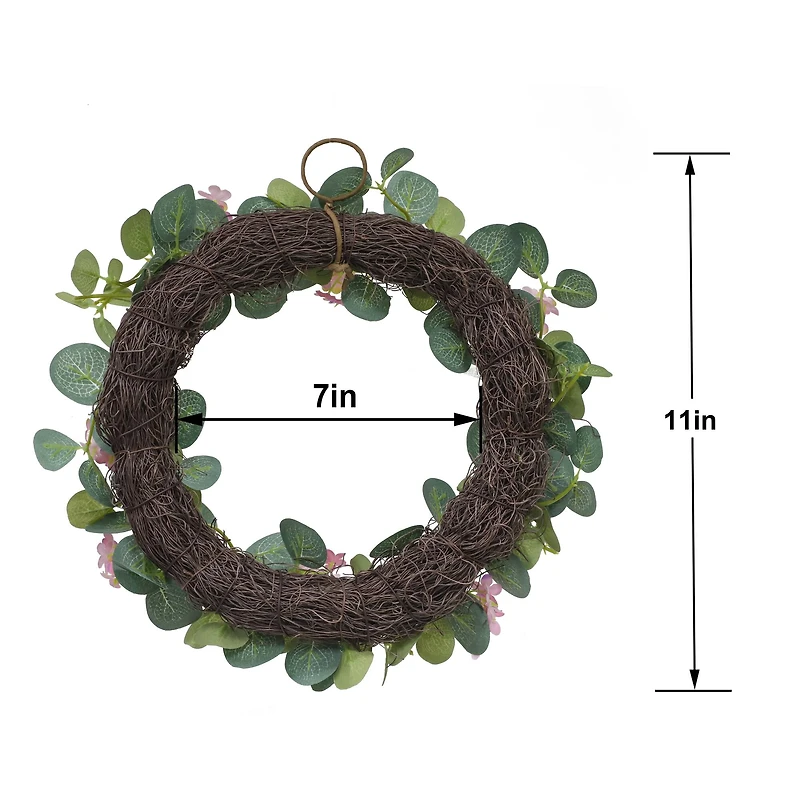 Mini Pink Blossom Wreath by Ashland®