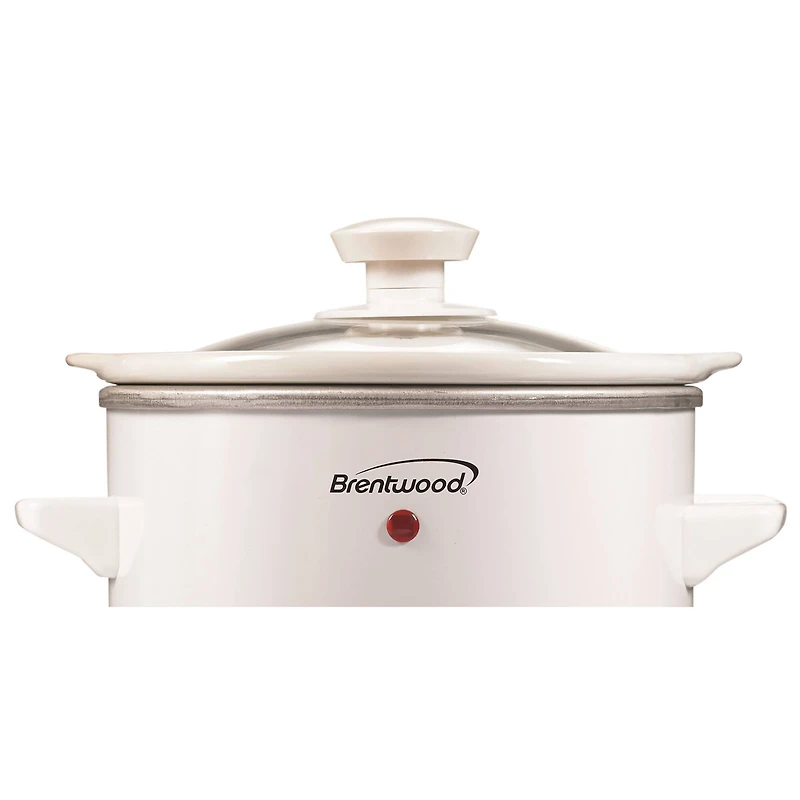 Brentwood 1.5qt. White Slow Cooker