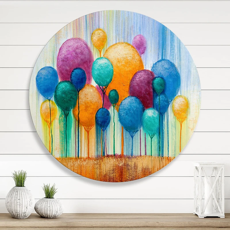 Designart - Colourful Ornamental Trees IV