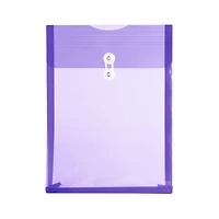 Filexec Purple Button & String Poly Envelope