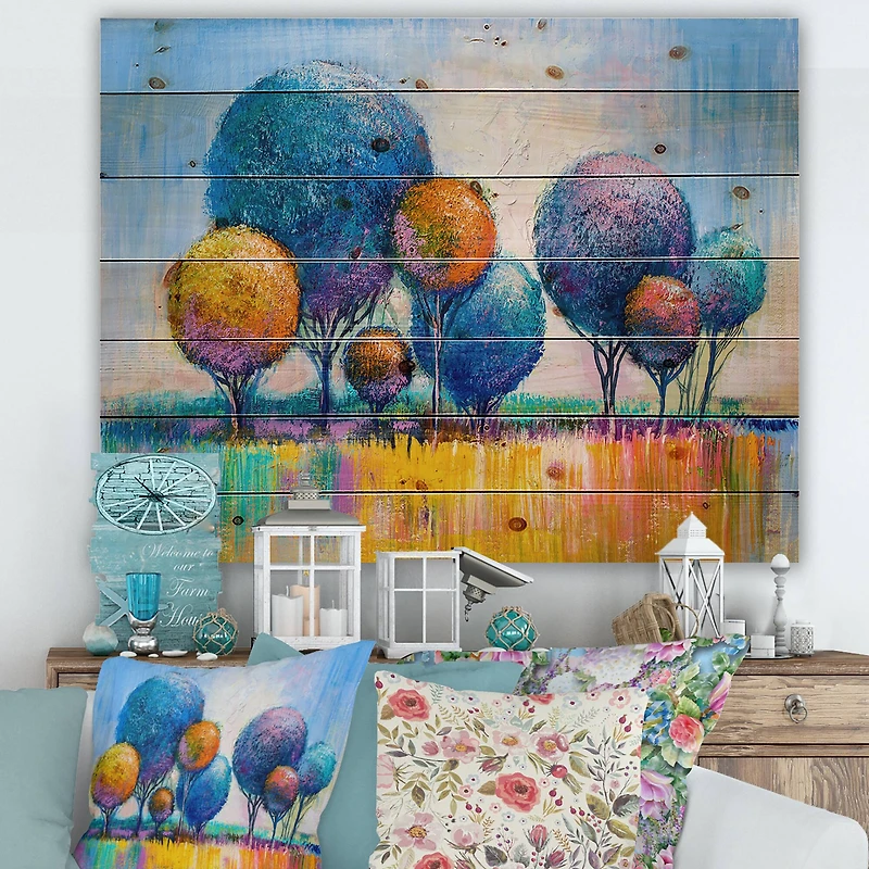 Designart - Autumn Fantasy Trees IV