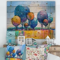 Designart - Autumn Fantasy Trees IV