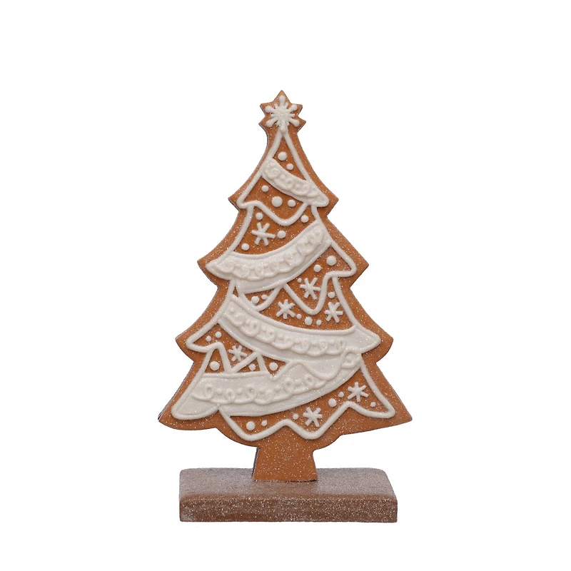 7.75" Gingerbread Christmas Tree Tabletop Décor by Ashland®