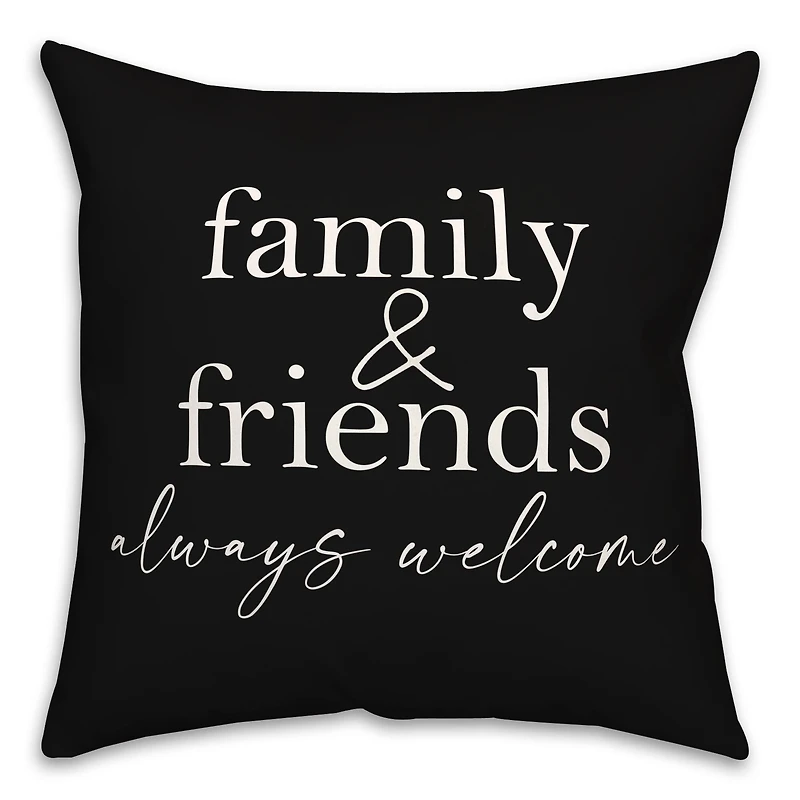 18" Family & Friends Indoor/Outdoor Pillow