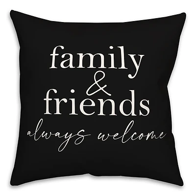 18" Family & Friends Indoor/Outdoor Pillow