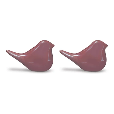 6" Porcelain Bird Figurines, 2ct.