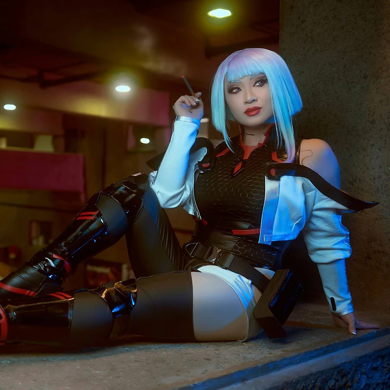 Cosplay by Yaya Han Black Hex Scuba Fabric